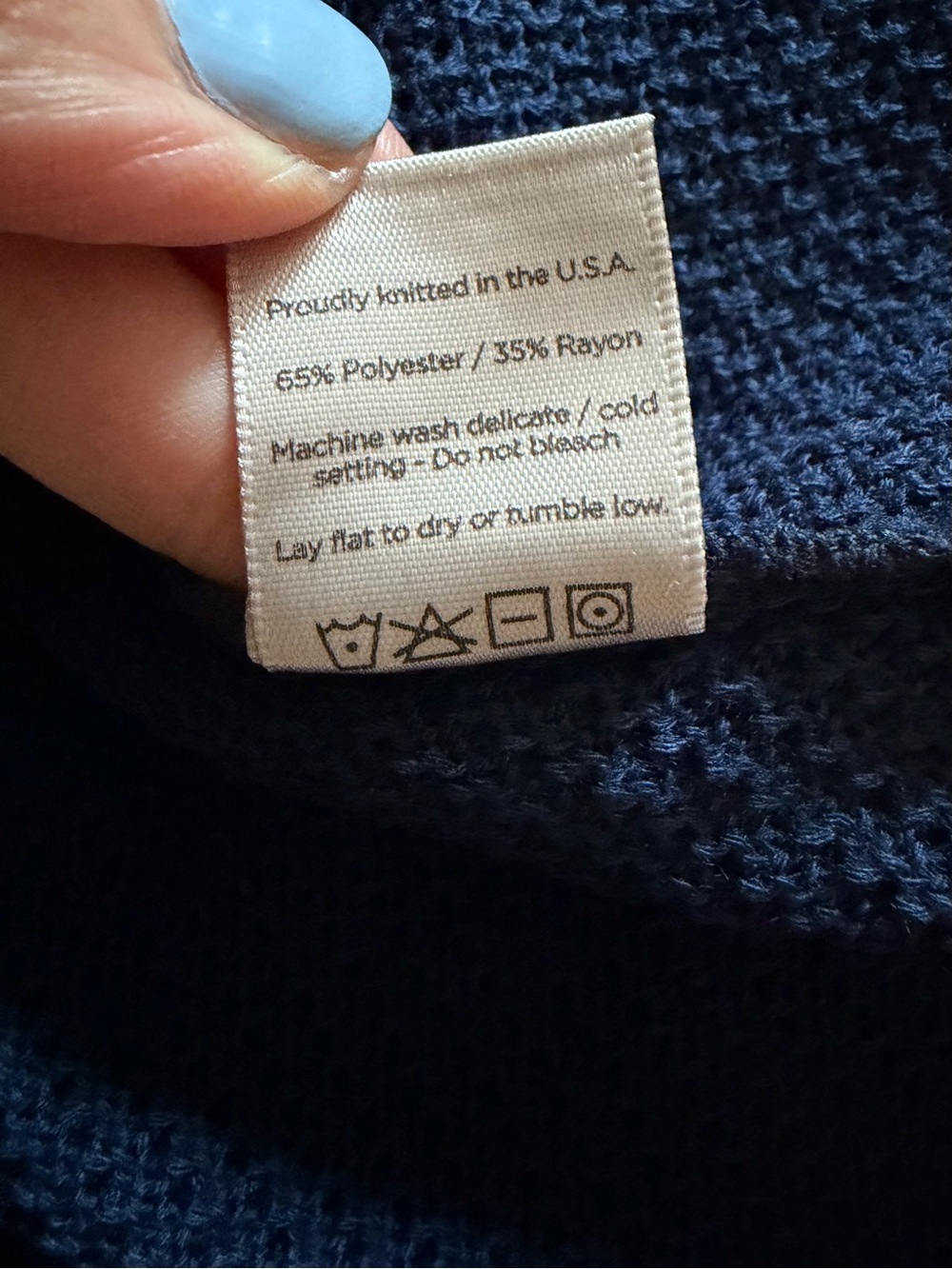 NWOT We Are Amma Navy Nursing Poncho Shrug Cover-Up - Picture 10 of 12